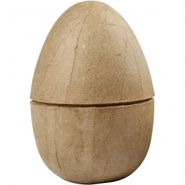 Two-piece Egg, H: 12 cm, D: 9 cm, 1 pc [HOB267350]