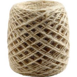Natural Hemp, natural, thickness 1-2 mm, 150 m/ 1 roll [HOB503239]