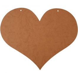 Heart, size 50x40 cm, thickness 5 mm, 1 pc [HOB56745]
