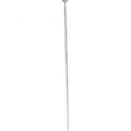 Head Pins, silver-plated, L: 50 mm, 30 pc/ 1 pack [HOB602080]