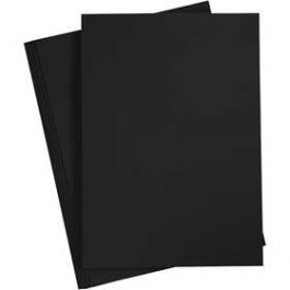 Paper, black, A4, 210x297 mm, 80 g, 20 pc/ 1 pack [HOB218012]