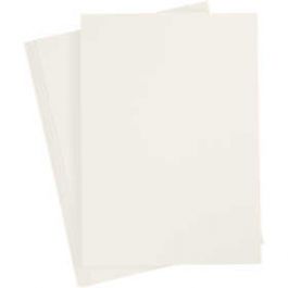 Card, off-white, A4, 210x297 mm, 220 g, 10 pc/ 1 pack [HOB219022]
