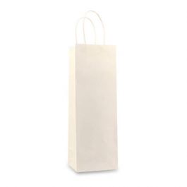Wine bags 12+10x35cm White (100 pcs) [FP-DPT096]