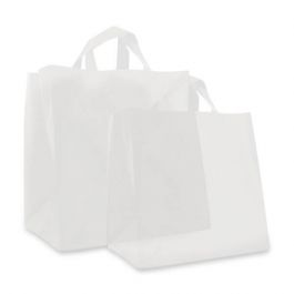 Snackbags 21+15x19cm White (250 pcs) [FP-DQL014]