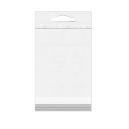 Headerbags 13.5x15.2cm Reclosable and Crystal Clear (100 pieces) [HB5X6]