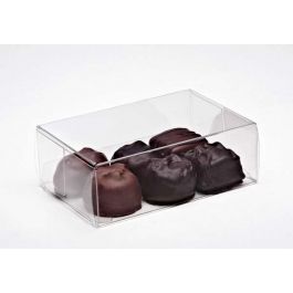 Plastic Gift Boxes 4.1x2.9x11.7cm Crystal Clear (25 pieces) [FB43]
