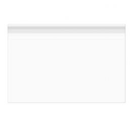 Plastic Bags 11.1x24.7cm Transparent Peel and Seal (100 pieces) [B49XL]