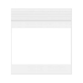 Grip Seal Bags 125x125mm with Write-on-Panel, PE 50 micron (100 pcs) [2WE55]