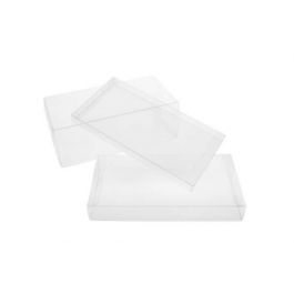 Plastic Gift Boxes 10.8x2.5x24.3cm Crystal Clear (25 pieces) [FPB20]