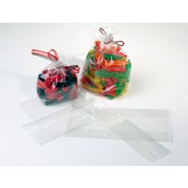 Plastic Bags 8.9x5.7x30.5cm with side gusset (100 pieces) [GB26]