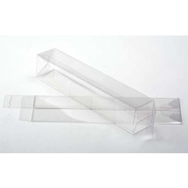 Plastic Gift Boxes 5.2x5.2x30.6cm Autolock Bottom (25 pieces) [PLB142]