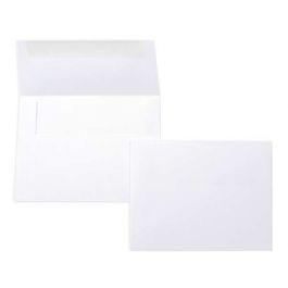 Envelopes bright White 13x9.2cm (50 pieces) [E5301]