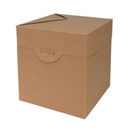 Pop up boxes 15x15x16cm Brown (100 pcs) [FP-POP002]