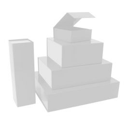 Magnet boxes 35x25x10cm White (25 pcs) [FP-VPD032]