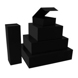 Magnet boxes 35x25x10cm Black (25 pcs) [FP-VPD035]