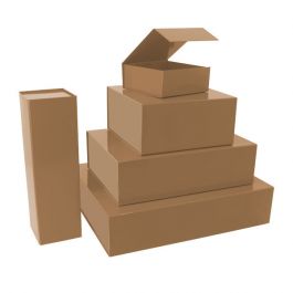 Magnet boxes 35x25x10cm Brown (25 pcs) [FP-VPD046]