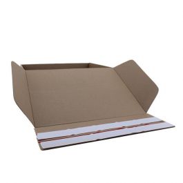 Shipping boxes Dots 39x28x13cm Brown (50 pcs) [FP-VPD064]