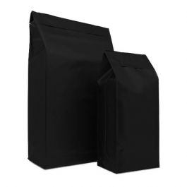Plastic Mailing Bags 30+14x47 cm Black (125 pcs) [FP-VZQ026]