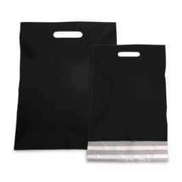 Plastic Mailing Bags 45x56+7cm Black (250 pcs) [FP-VZQ039]