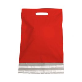 Plastic Mailing Bags 30x40+7cm Red (250 pcs) [FP-VZQ034]