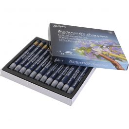 Watercolor Crayons, prussian blue (159), 12 pc/ 1 pack [HOB-427357]