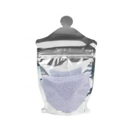 Apothecary Jar Shaped Pouch, Clear Front Panel 14x6x22,9cm (100 Pieces) [SP3J]