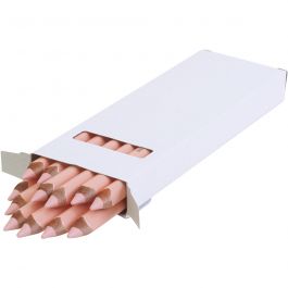 edu Jumbo Coloured Pencils, thickness 10 mm, lead 6,25 mm, light rose, 12 pc/ 1 pack [HOB-408029]