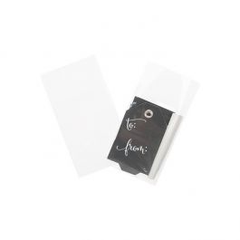 Plastic Bags 6.9x9.1cm Transparent Peel and Seal (100 pieces) [B2MPC]
