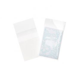 Plastic Bags 6.5x9cm Transparent Peel and Seal (100 pieces) [B2PC]