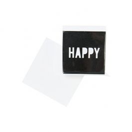 Plastic Bags 8.5x8.3cm Transparent (100 pieces) [B33NF]