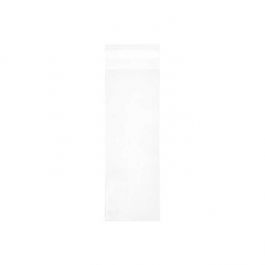 Plastic Bags 8.1x22.7cm Transparent Peel and Seal (100 pieces) [B38]