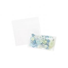 Plastic Bags 9x5cm Transparent Peel and Seal (100 pieces) [B3X2]