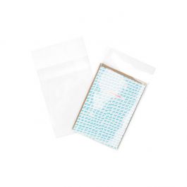 Plastic Bags 9.7x13.2cm Transparent Peel and Seal (100 pieces) [B3X5PC]