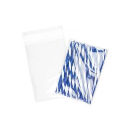 Plastic Bags 10x14.5cm Transparent Peel and Seal (100 pieces) [B3X5W]