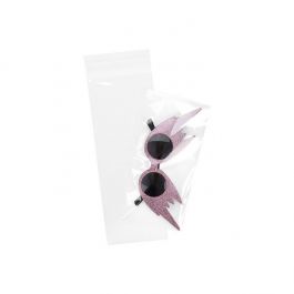 Plastic Bags 10.8x28.6cm Transparent Peel and Seal (100 pieces) [B411]