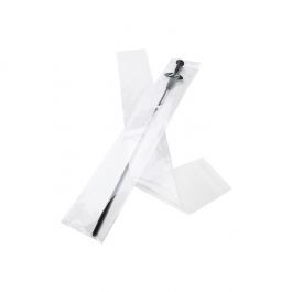Plastic Bags 10.8x74cm Transparent Peel and Seal (100 pieces) [B429]