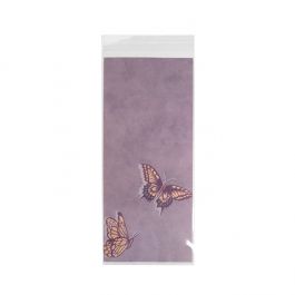 Plastic Bags 11x24,4 cm Transparent Peel and Seal (100 pieces) [B49M]