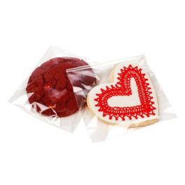 Plastic Bags 12.2x15.7cm Transparent Peel and Seal (100 pieces) [B4N6]