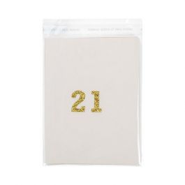 Plastic Bags 12.5x15.5cm Transparent Peel and Seal (100 pieces) [B5B1]