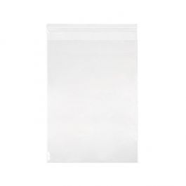 Plastic Bags 11.8x16.5+3cm Crystal Clear and Reclosable (100 pieces) [B65NVL]