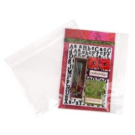 Self Seal Bags 235x159mm, Clear Plastic and Reclosable (100 pcs) [B69]
