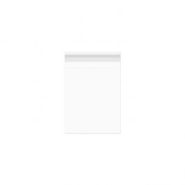 Plastic Bags 9.2x14.6cm Transparent Peel and Seal (100 pieces) [B35M]