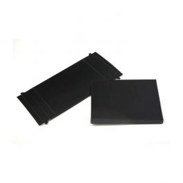 Kraft Gift Boxes Matt Black 11.4x2.5x15.2cm (25 pieces) [BK17]
