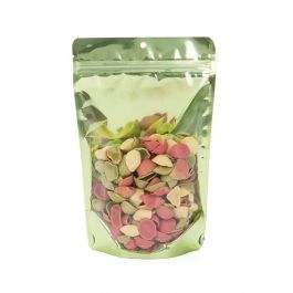 Stand Up Pouches Green 14,9x8,9x23,2cm With Hanghole (100 Pieces) [ZBGB7GR]