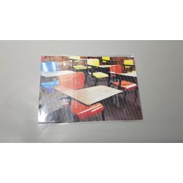 Plastic Bags for School Photos 16.5x23cm Cpp40 Flap + Permanent Tape (100 pieces) [BSF1723]