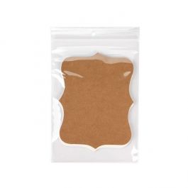 Grip Seal Bags with Hang hole 12,7x17,8 cm (100 pieces) [CEZ4R57]