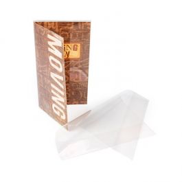 Crystal Clear Card Jackets 23,2x20,8 cm (100 pieces) [CJTS]