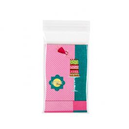 Plastic Bags 8.4x13cm Transparent Peel and Seal (250 pieces) [VL3]