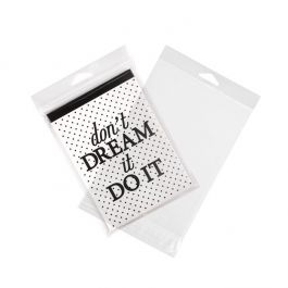 Headerbags 14.4x19.1cm Reclosable and Crystal Clear (100 pieces) [HB7B1]