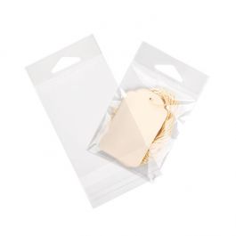 Headerbags 7x8.9cm Reclosable and Crystal Clear (100 pieces) [HB23]